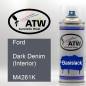 Preview: Ford, Dark Denim (Interior), M4261K: 400ml Sprühdose, von ATW Autoteile West.